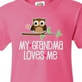 thumbnail image 4 of Inktastic My Grandma Loves Me Girls Youth T-Shirt, 4 of 5