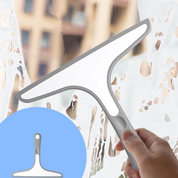 FHBVT Glass Wipers Windshield Cleaners, Household Window Squeegee for Cars and Homes, Multi-Purpose Tool for Glass, Mirrors, Shower Doors, Comfortable Grip for Easy Cleaning