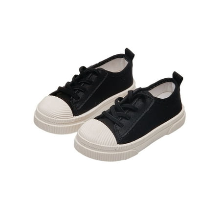 

Zodanni Kids Non-slip Fashion Walking Shoes Girl s School Sneaker Lightweight Flats Black 8C