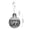 A, variant on Sruoe Illuminated Christmas Tree Ornaments, Shatterproof Plastic Hanging Bulb Balls, Cord‑Free Lighted Baubles for Wreath Mantel Household Christmas Party Decor