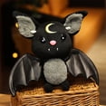 thumbnail image 2 of xiaxaixu Halloween Stuffed Plush Bat Doll, Electric Embroidered Expression Toy, 2 of 3