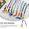 thumbnail image 2 of Methold Cordón para teléfono móvil, ajustable, desmontable, portátil, reutilizable, para colgar en el cuello, correas de seguridad Teléfono y Comunicación tipo 8, 2 of 6