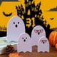 thumbnail image 2 of Adorno de Halloween Inteprter 4x fantasmas de PVC color especial blanco, 2 of 6