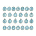thumbnail image 3 of Accesorios de Fabricación perfecl 26 Piezas Colgantes A Z Letter Charms Azul, 3 of 8