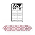 thumbnail image 5 of Mothers Day Flower Pink Checkered Table Runners For Wedding Party Decoration Modern Table Runner Home Kitchen Decor, 5 of 5