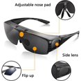 thumbnail image 2 of GFDYREE Fit Over Polarized Sunglasses Flip Up Lens for Men and Women, 2 of 6