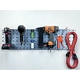 thumbnail image 4 of Triton Products® Silver Garden Storage Kit with (1) 31.5 In. x 9 In. 18 Gauge Steel Square Hole Pegboard and 8 pc LocHook Assortment, 4 of 6