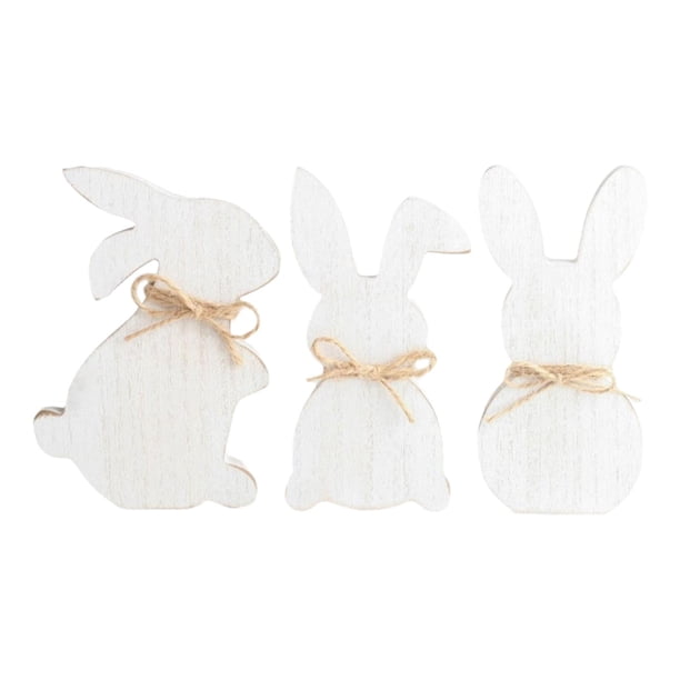 3 Adornos de de Pascua para Decorar La Mesa de Pascua, Ideal para Sala de Estar Y Cocina.
