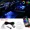 6in1 8m USB, variant on App Controlled RGB Flexible EL Neon Wire Lights, 12V Multi-Color LED Atmosphere Strip Lighting, Cuttable Bendable Interior Neon Decor Lamp, Waterproof Ambient LED Strip Light for Car Cabin, Home Bedr