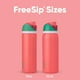 thumbnail image 5 of Botella de agua Owala FreeSip de acero inoxidable con aislamiento, 950 ml, 5 of 5
