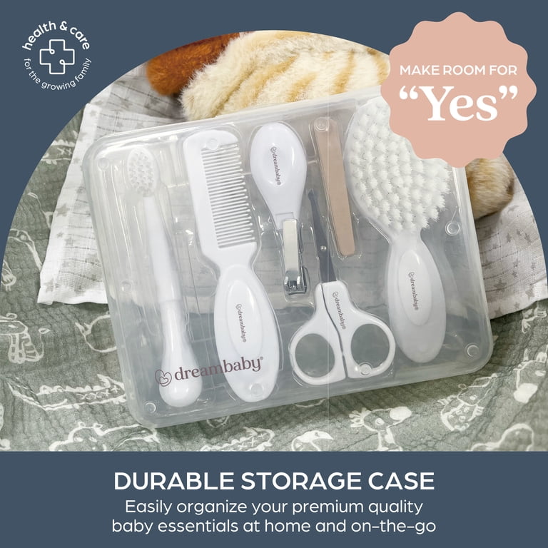 Dreambaby Essential Grooming Kit, 10 Piece, White photo 5