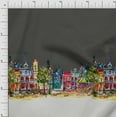 thumbnail image 1 of Soimoi Cotton Duck Fabric Buildings Panel Decor Fabric Printed Yard 42 Inch Wide, 1 of 1