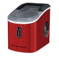 thumbnail image 1 of Máquina para hacer hielo Frigidaire, autolimpiante, 12 kg, color rojo, 1 of 8