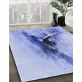 thumbnail image 3 of Ahgly Tapis Rond Lavable en Machine Intérieur Transitionnel Violet Pervenche, 6 Pieds Rond, 3 of 7