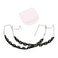 thumbnail image 1 of Decoración dental temporal, accesorios de moda para ortodoncia. negro, 1 of 9
