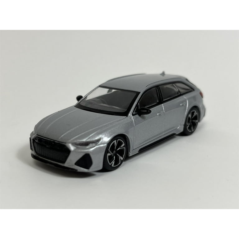 ミニカー MINI GT Audi RS 6 Avant Silver Digital Mini GT 1:64 China Exclusive Audi RS 6 Avant Silver Digital