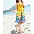 thumbnail image 5 of Lovebay Child Kids Girls Strap Dress Floral Sundress with necklace 2-10Y, 5 of 5