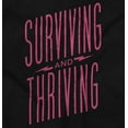 thumbnail image 2 of Surviving And Thriving Breast Cancer Tank Top Tee Shirt Women Brisco Brands S, 2 of 6