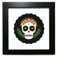 thumbnail image 1 of ls Of The Mexico Day Of Dead Black Square Frame Picture Wall Tabletop, 1 of 3