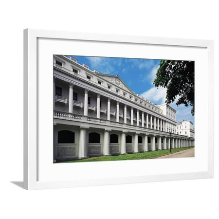 London Terrace (Carlton House Terraces, 1827-1832, Architect John Nash, London, England, United Kingdom Framed Print Wall)