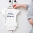 thumbnail image 5 of Icee Logo Funny Mom Wanted to Chill Romper Boys or Girls Infant Baby Brisco Brands 18M, 5 of 6