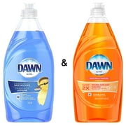 Ultra Dishwashing Liquid- 532 Ml & Ultra Concentrated Hand Soap, Orange Scent Dishwashing Liquid, 638mL