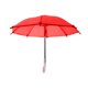thumbnail image 2 of Paraguas en miniatura para casa de muñecas, miniparaguas de lluvia, accesorio decorativo colgante para 18 rojo, 2 of 9