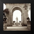 thumbnail image 2 of Blaustein, Alan 12x12 Black Modern Framed Museum Art Print Titled - Giardini Italiano - 5, 2 of 5