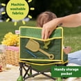 thumbnail image 5 of Bright Starts John Deere Pop 'N Sit Portable Booster Chair, Floor Seat, Indoor/Outdoor Use, Compact Fold, Green and Yellow, 6 Mos - 3 Yrs, 5 of 5