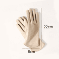 thumbnail image 2 of Guantes térmicos con pantalla táctil y forro suave y cálido, 2 of 5