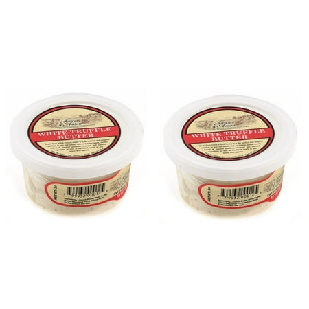 Boxed Truffle - White Winter Truffle Butter from France in Plastic Container - 2 packs x 3 oz