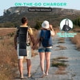 thumbnail image 3 of Solar Panels Charger,DFITO 200W Camping Solar Panel, Dual USB(5V/2A Overall), IPX4 Waterproof for Camping, Hiking, Backpacking, 3 of 9