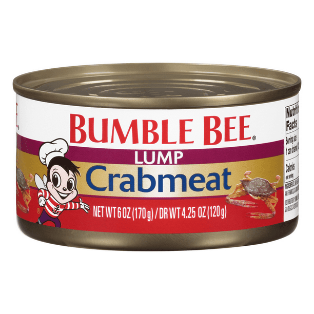 Bumble Bee Lump Crabmeat, 6 oz can