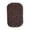 Brown, variant on Oval Shaped PVC Loop Mat for Indoor and Outdoor Use Non Slip Durable Design Easy to Clean Suitable for Entryway Bathroom Kitchen
