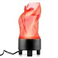 thumbnail image 3 of LED Fake Fire Flame Light 3D Flickering Fire Flame Electronic Flame Night Light Prop Simulated Flame Lamp Prop for Halloween Christmas Indoor Party Decoration, US Plug (Long Flame), 3 of 15