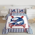 thumbnail image 2 of Feelyou Baseball Sports Queen Comforter Set, Cute Cartoon Bedding Comforter Set, 3 Pieces, 2 of 8