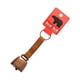 thumbnail image 1 of Campana de oso ruidoso, generador de ruido con llavero, campana antipérdida para mascotas para supervivencia, senderismo, ciclismo, pesca, escalada Café Rojo Bronce shamjiam Campana de oso al aire libre, 1 of 8