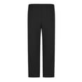 thumbnail image 6 of Handshe Men's Relaxed Fit Pants with Drawstring Zipper Pockets and Elastic Waistband,Plus Size, 6 of 6