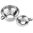 thumbnail image 1 of Canning Funnel, 2 Pack Stainless Steel Canning Supplies Kitchen Funnel Mason Jar Funnel Canning Funnel, 1 of 7