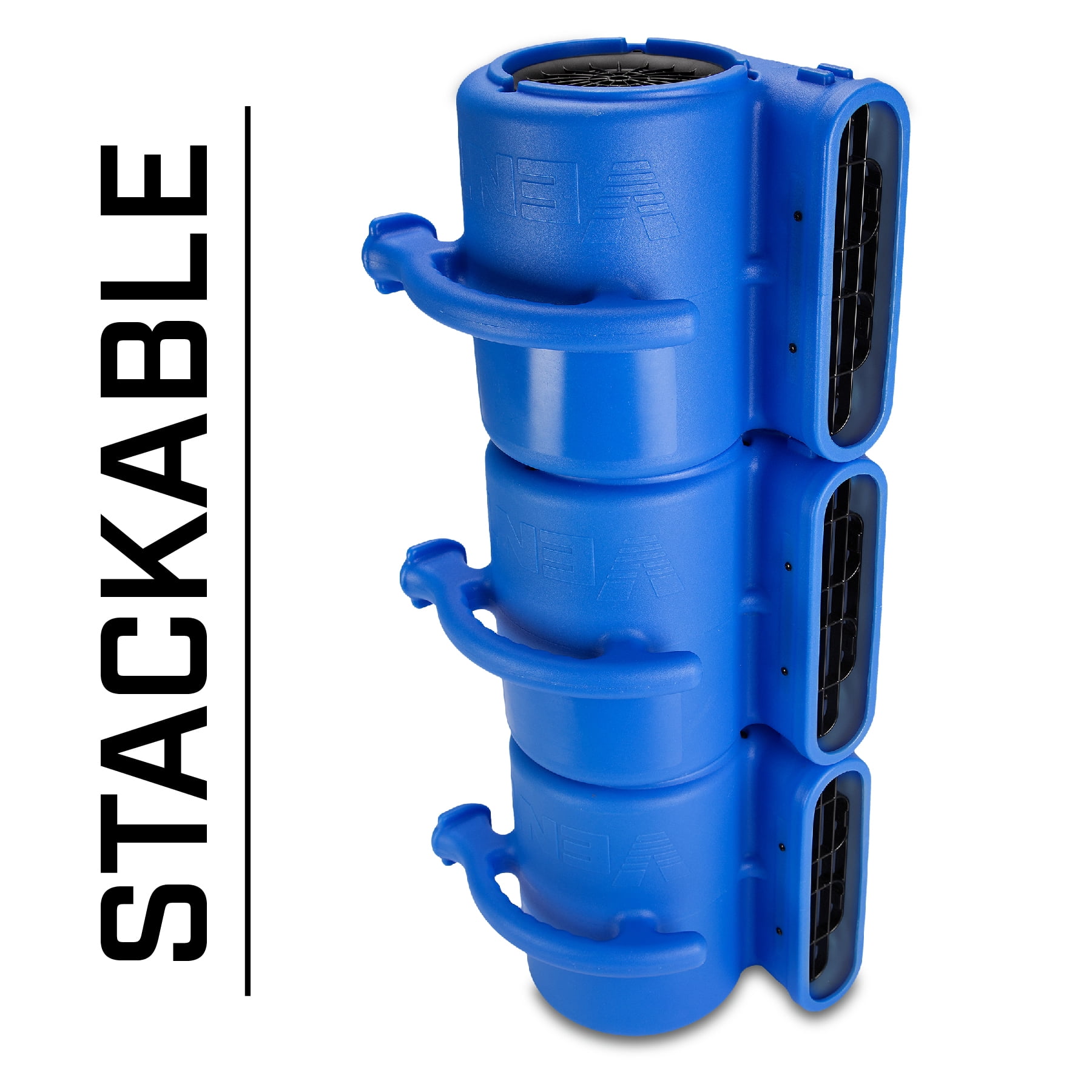 B-Air VP-25 1/4 HP Air Mover for Water Damage Restoration Carpet Dryer Floor Blower Fan Home and Plumbing Use, Blue