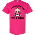 thumbnail image 3 of Inktastic Proud New Dad (girl) T-Shirt, 3 of 5
