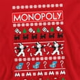 thumbnail image 2 of Monopoly Icons Ugly Christmas Unisex Adult Crewneck Sweatshirt, 2 of 5