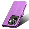 thumbnail image 5 of Funda tipo billetera para teléfono Infinix Zero 30 4G/X6731B, carcasa de TPU + piel sintética, estilo E Infinix Zero 30 4G, morado, 5 of 5