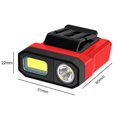 thumbnail image 4 of Clip de sombrero USB luces impermeable LED + COB Camping faro linterna de emergencia Ndcxsfigh Para Estrenar, 4 of 4