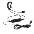 thumbnail image 1 of Centro De Llamadas Auriculares Monoaurales Para Teléfono De Oficina + Cable En Espiral Conector USB Para Avaya Sunnimix Auriculares del teléfono del centro de llamadas, 1 of 8