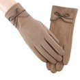 thumbnail image 2 of 2022 Mode Gants pour Femmes Automne Hiver Mignons en Fourrure Chauds Mitaines à Doigts Complets Gants de Sport en Plein Air pour Femmes Gants Écran Tactile, 2 of 5