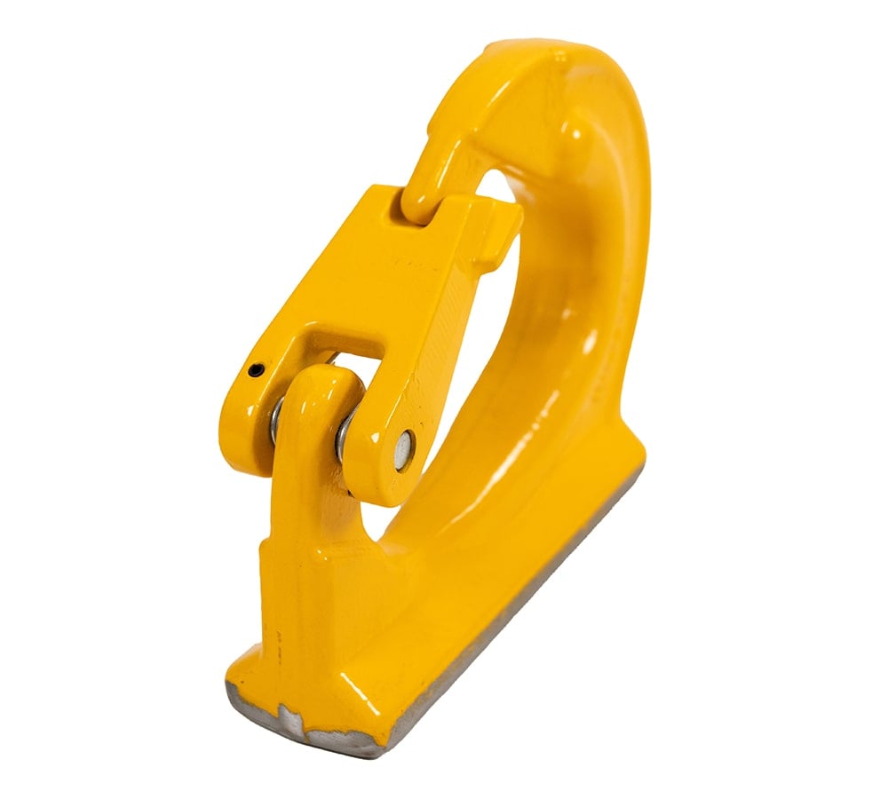 10 Ton Grade 80 Weld On Anchor Hook for Wrecker, Crane, Tractor, Rigging, Lifting - 22000 lbs Working Load Limit