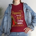 thumbnail image 2 of Queen Stepping into My 60th Birthday with God's Grace and Mercy T-shirt, 2 of 2