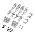 thumbnail image 1 of Juego de amortiguadores para coche RC 1/12, kits mejorados, accesorios, fácil de instalar, mantenimiento, soporte de amortiguador para MN82, 82S, Plata, 1 of 8