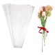 thumbnail image 1 of Uxcell Bolsas de Envoltura de Flores Transparentes, Bolsa de Embalaje de Flores Impermeable y Duradera - Adecuada para (Floristas/Suministros de Arreglos Florales), 9.1x2.6x15.7 Pulgadas y 100 Pcs, 1 of 7